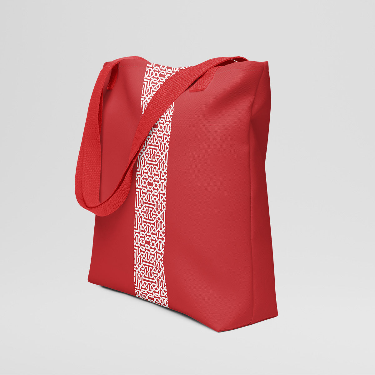Tote bag (Geometric Red)