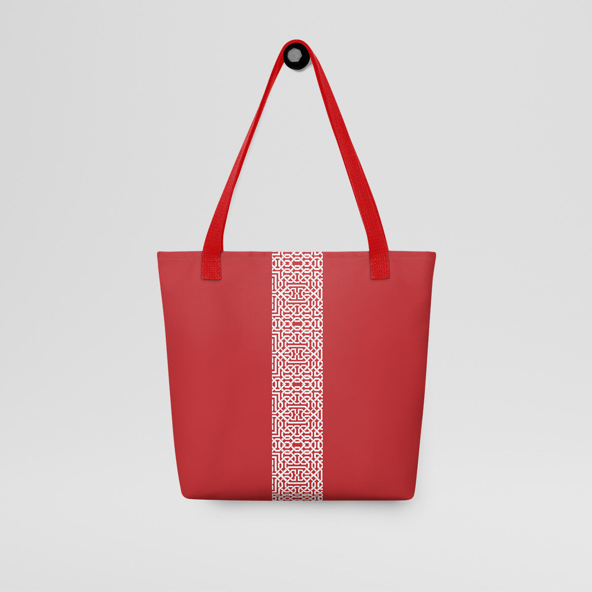 Tote bag (Geometric Red)