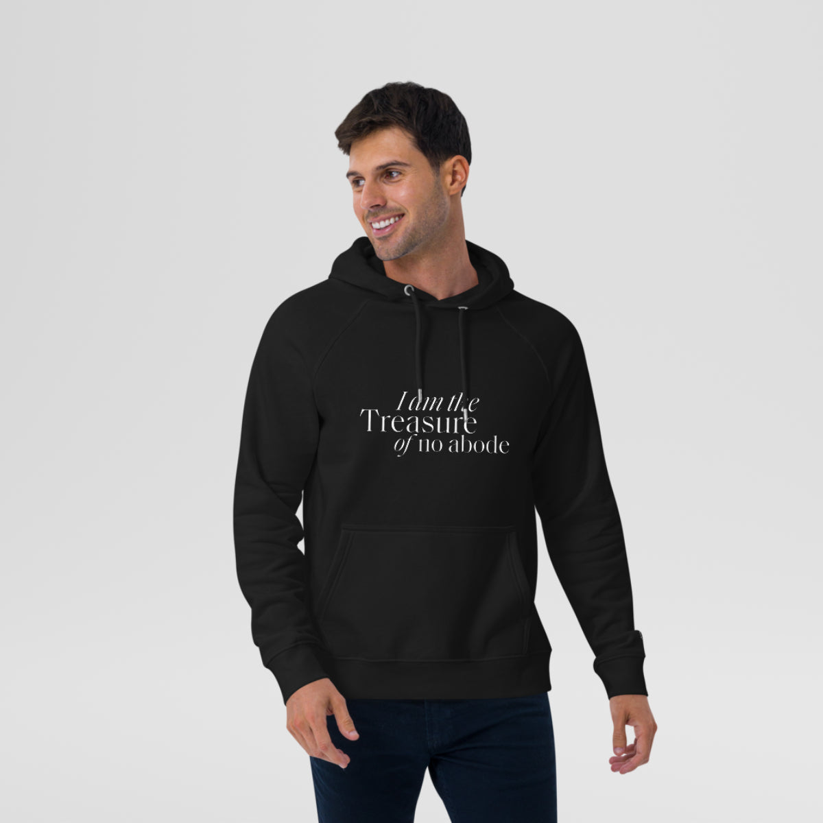 Eco raglan hoodie