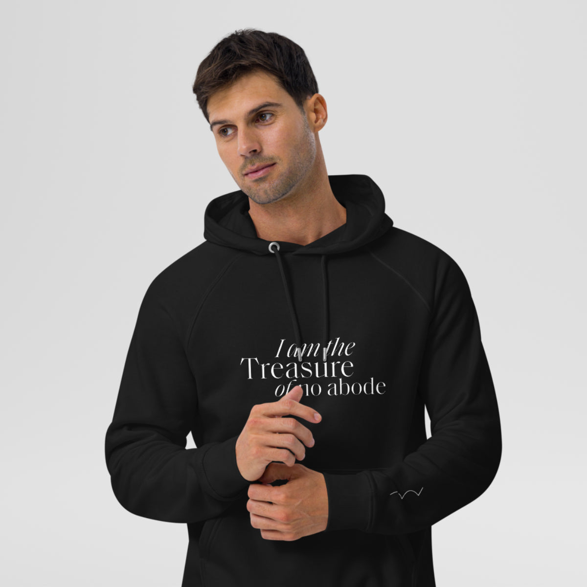 Eco raglan hoodie