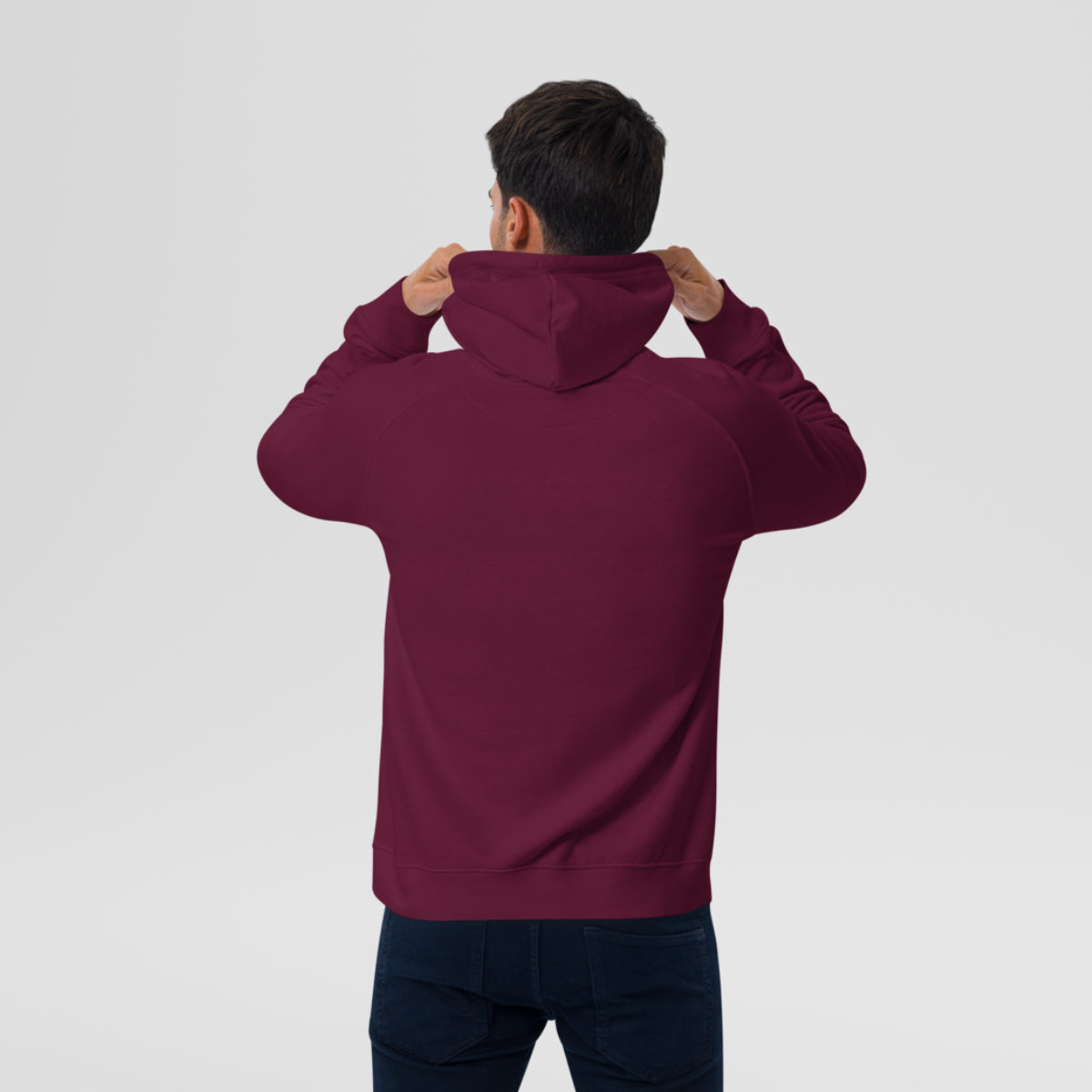 Eco raglan hoodie