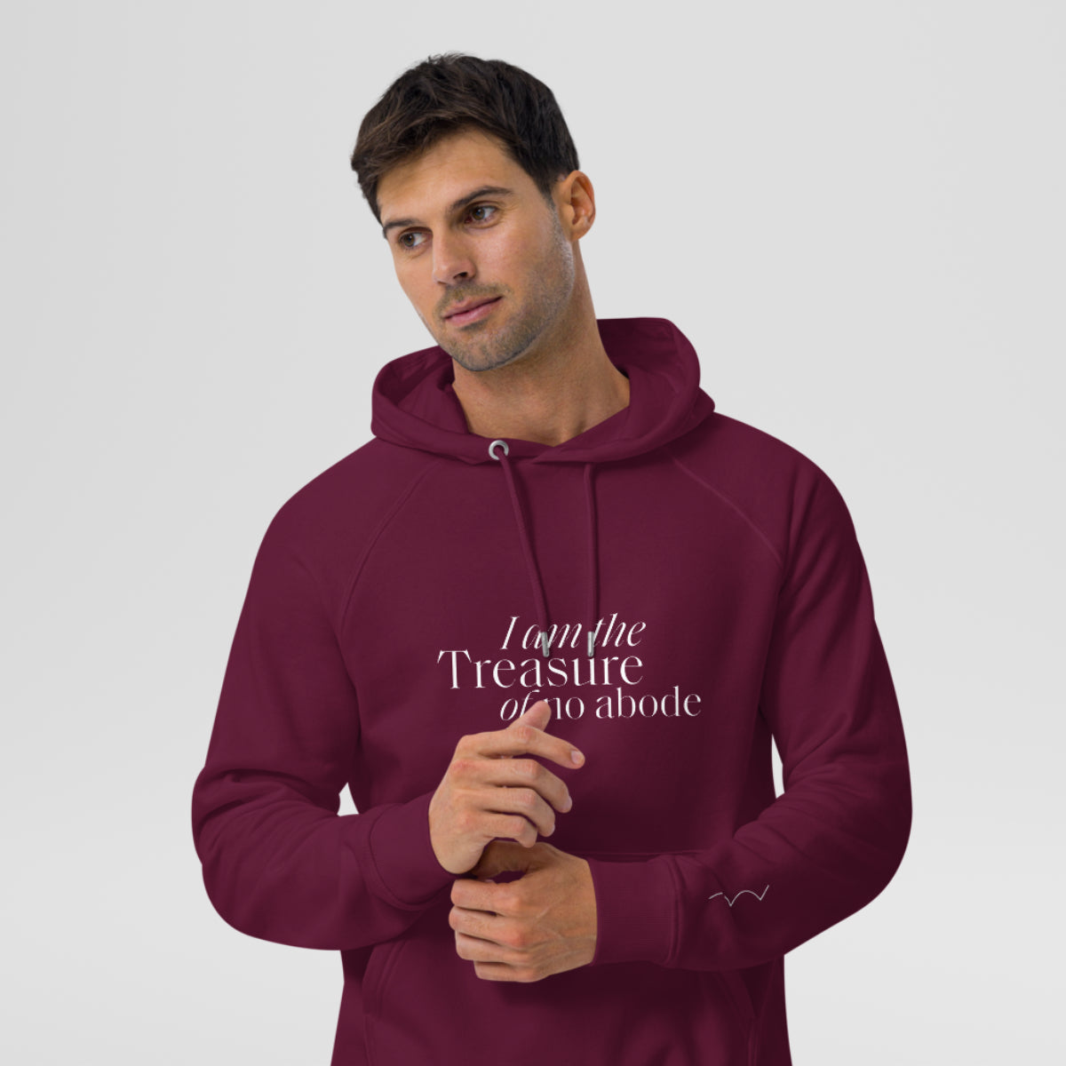 Eco raglan hoodie