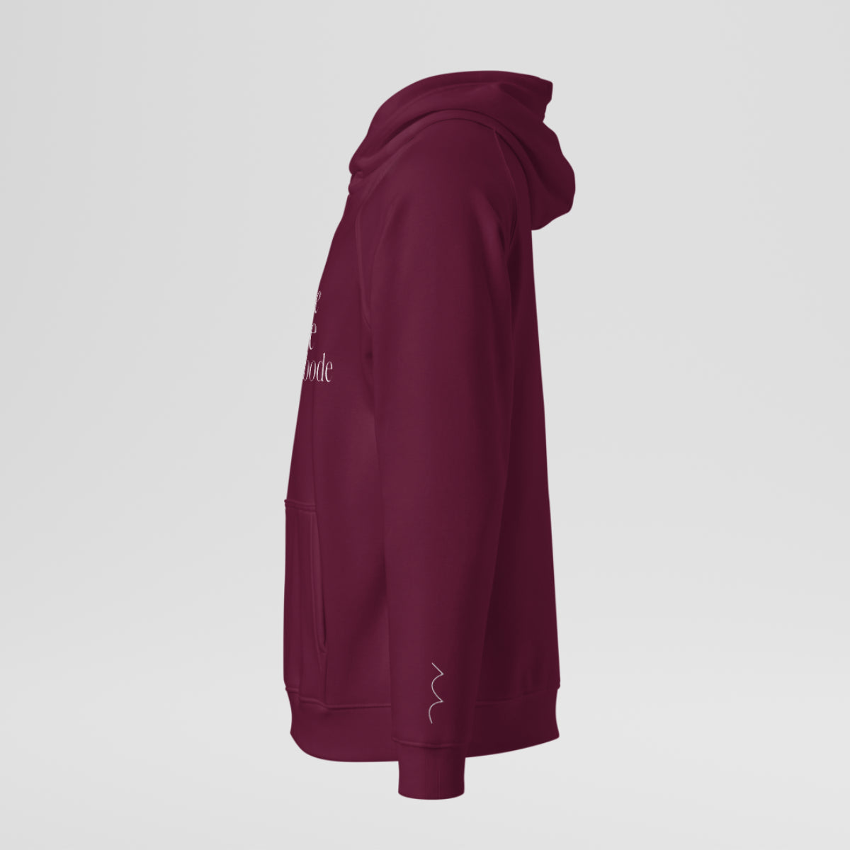 Eco raglan hoodie