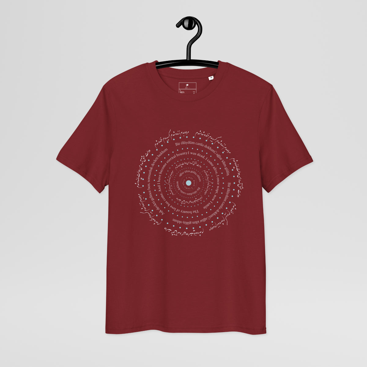 'Alive' Ribbed neck t-shirt