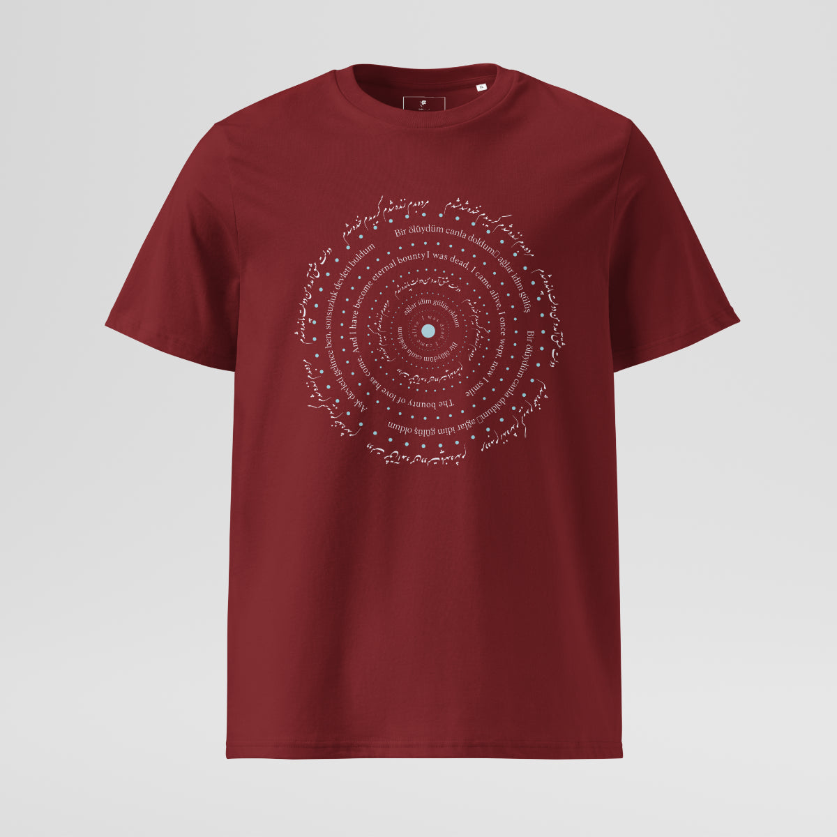 'Alive' Ribbed neck t-shirt