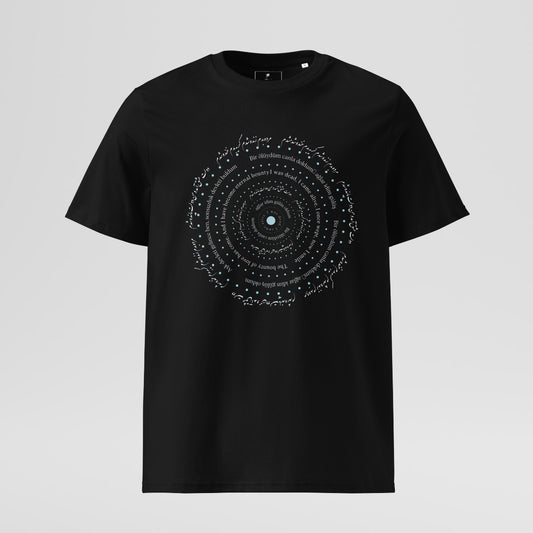 'Alive' Ribbed neck t-shirt