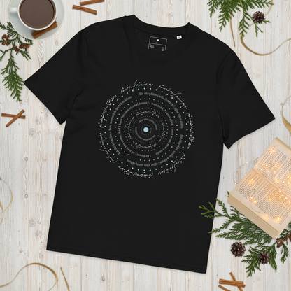 'Alive' Ribbed neck t-shirt