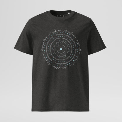'Alive' Ribbed neck t-shirt