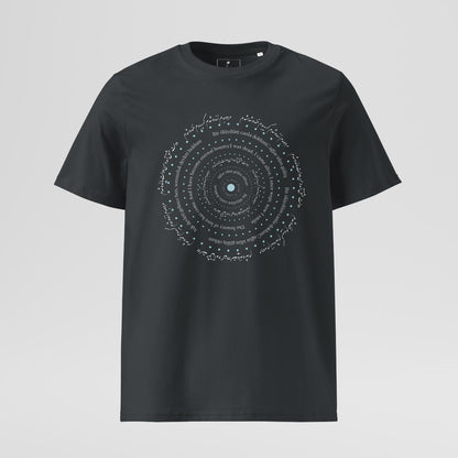 'Alive' Ribbed neck t-shirt