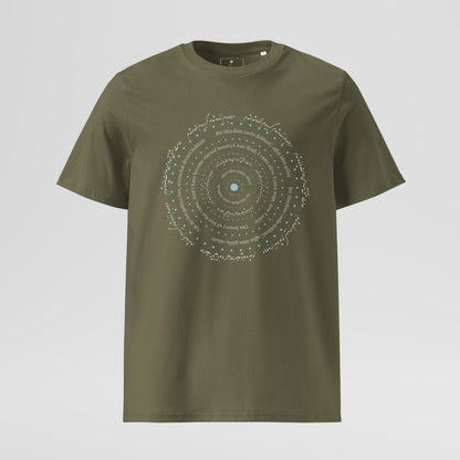 'Alive' Ribbed neck t-shirt