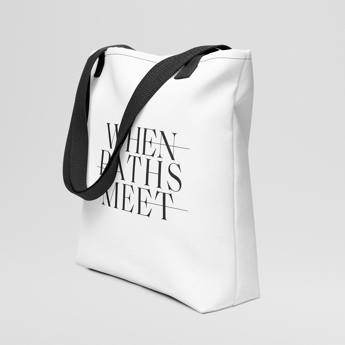 White Tote bag