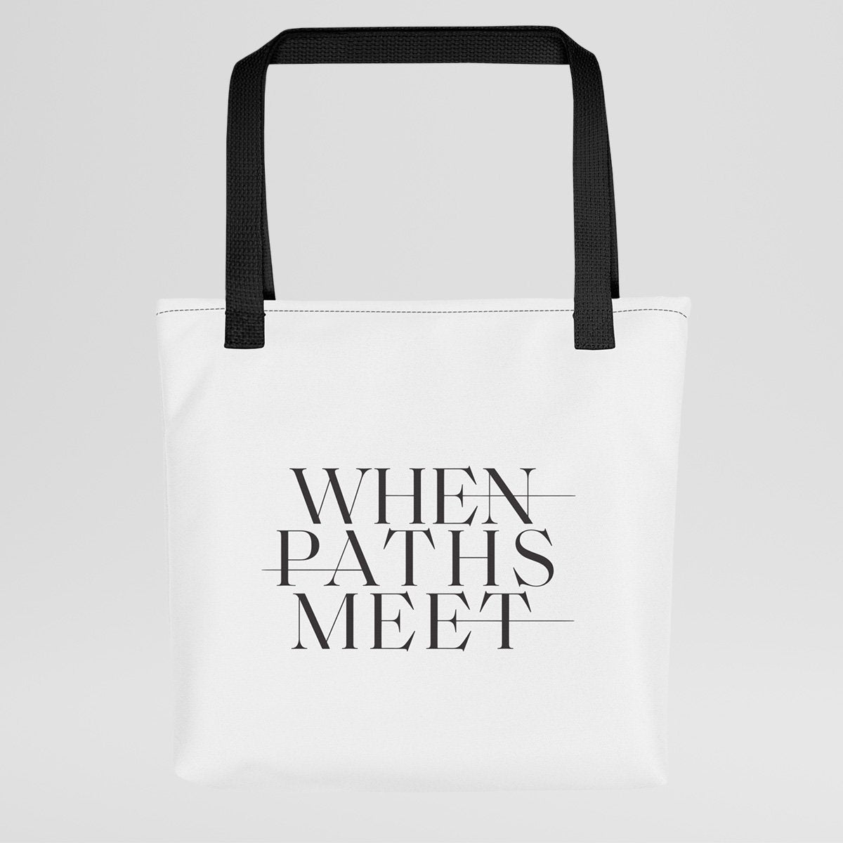 White Tote bag