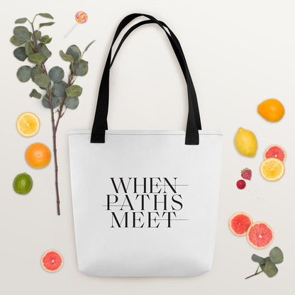 White Tote bag