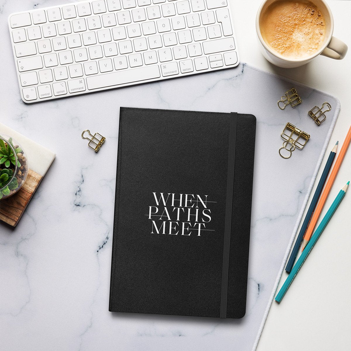 Hardcover notebook (colors)