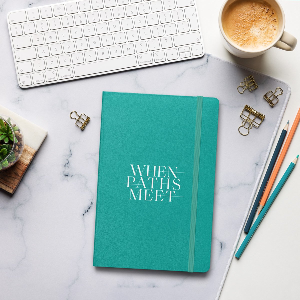 Hardcover notebook (colors)