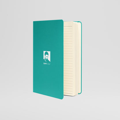 Hardcover bound notebook