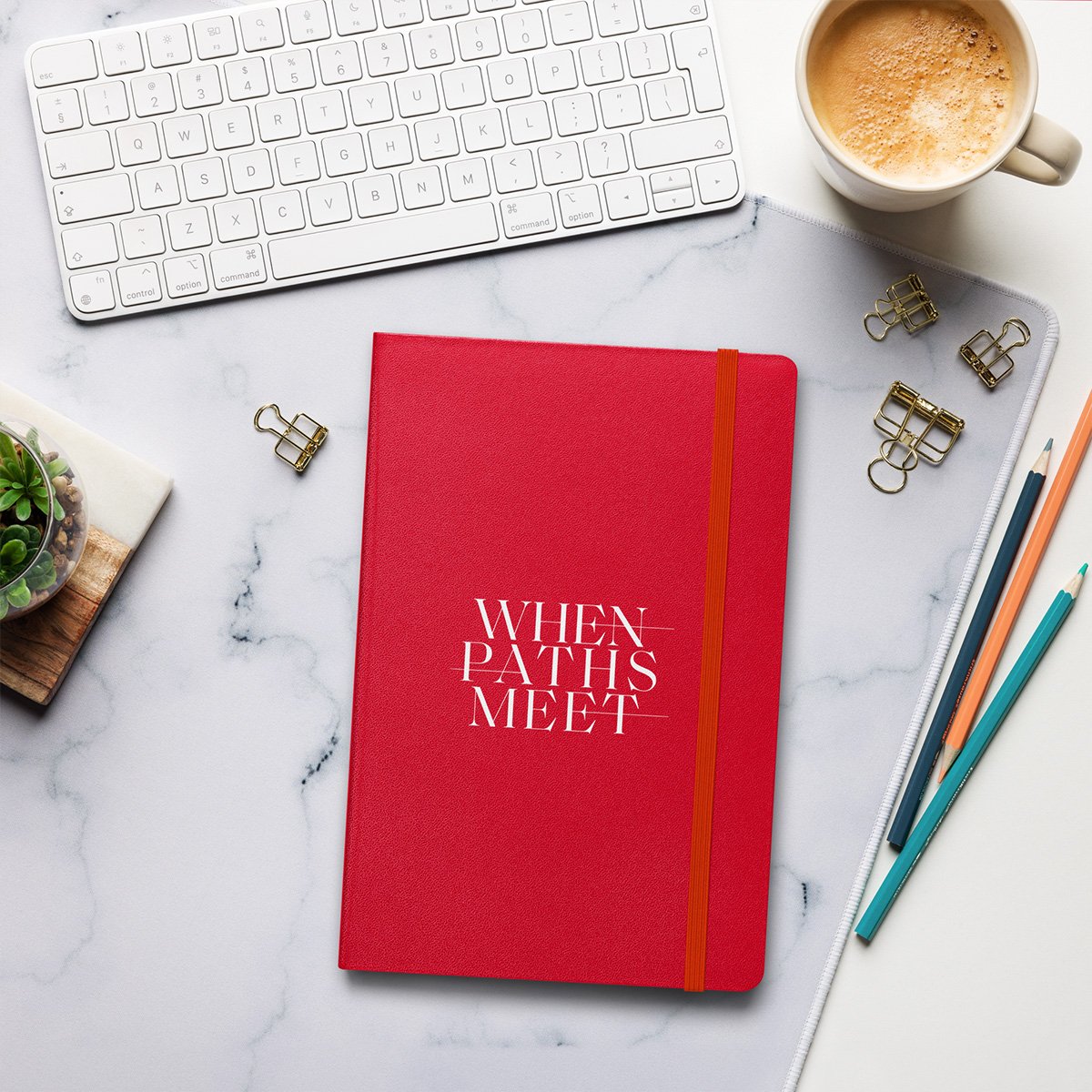 Hardcover notebook (colors)