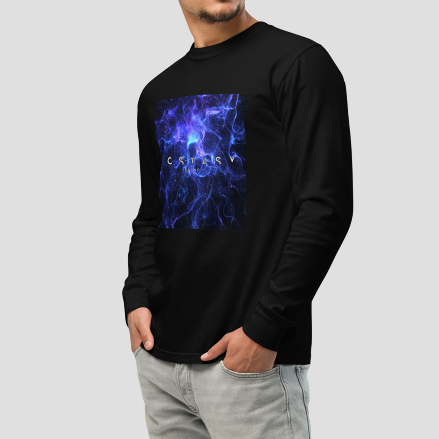 'Being' long-sleeve shirt